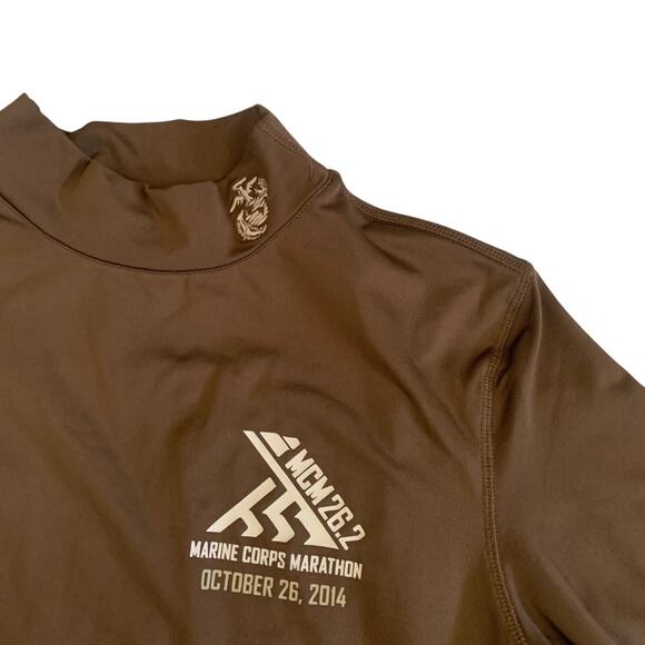 Marine Corps Marathon 2014 Men's Size L Long Sleeve Pullover T-Shirt - Picture 6 of 16